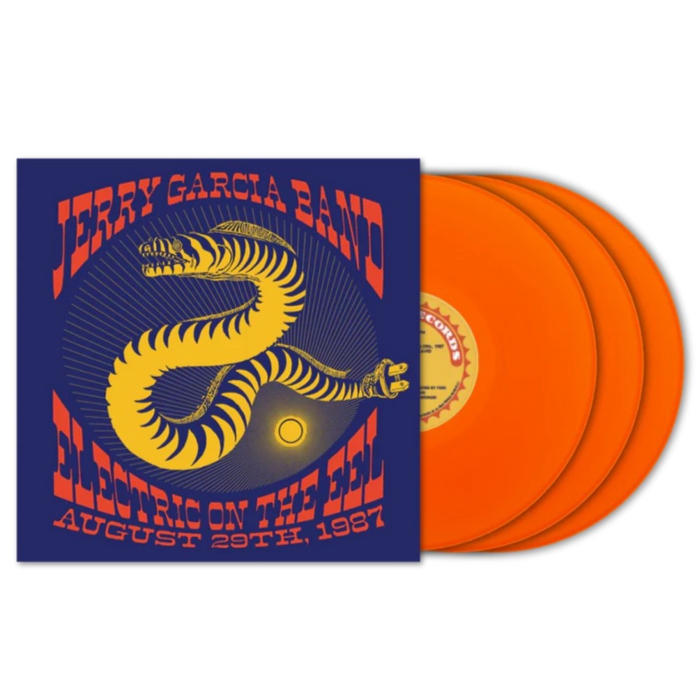 Jerry Garcia Electric on the Eel August 29th 1987 3 LP Orange Vinyl RSD BF 2024